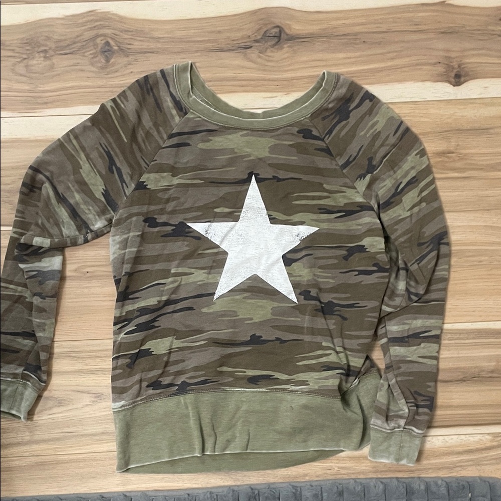 Grayson Threads Camouflage Star Sweatshirt